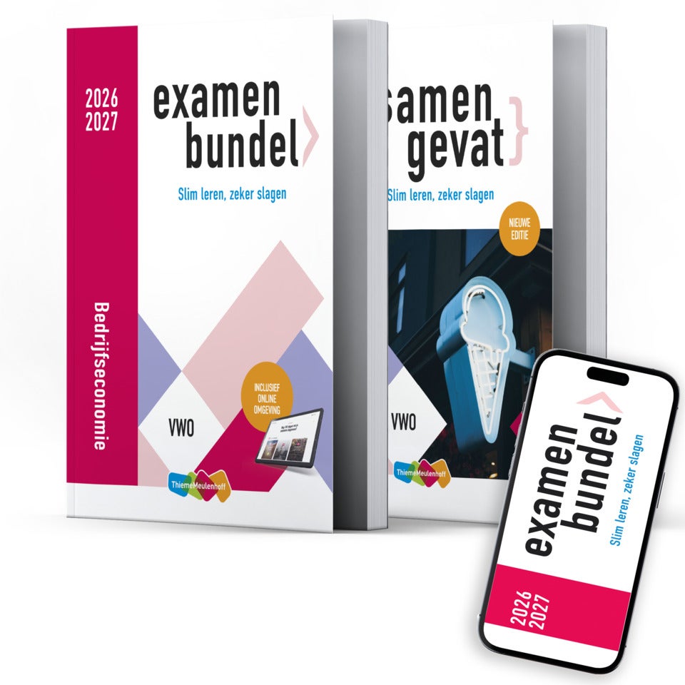 Examenbundel voordeelpakket vwo Bedrijfseconomie 2026/2027