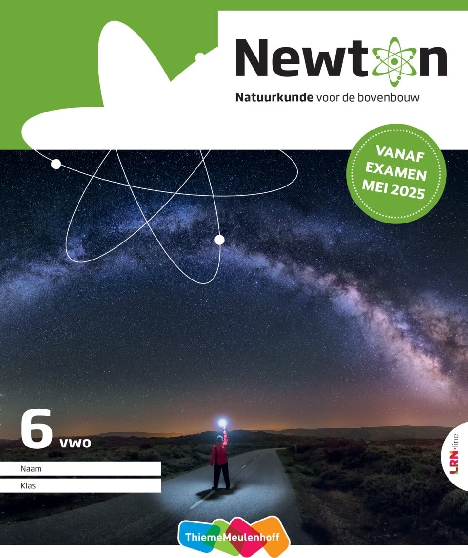 Newton LRN-line online + boek 6 vwo 4-jaar afname