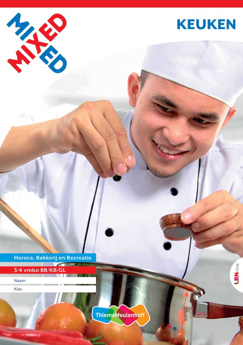 MIXED leerwerkboek Keuken 3/4 vmbo BB/KB/GL