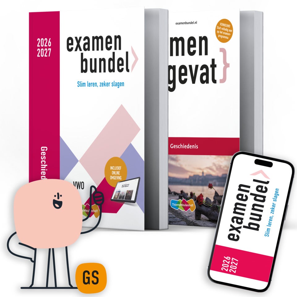 Examenbundel voordeelpakket vwo Geschiedenis 2026/2027