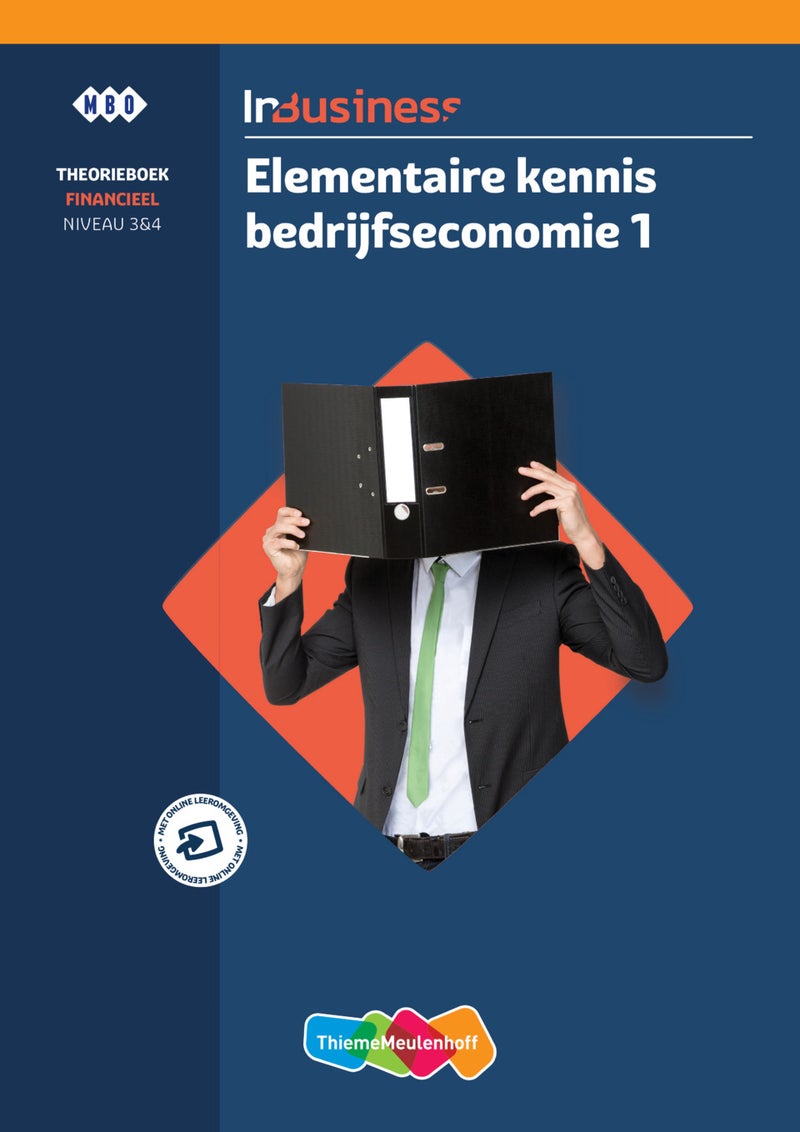 InBusiness Financieel Elementaire kennis bedrijfseconomie 1, Theorieboek  +  totaallicentie