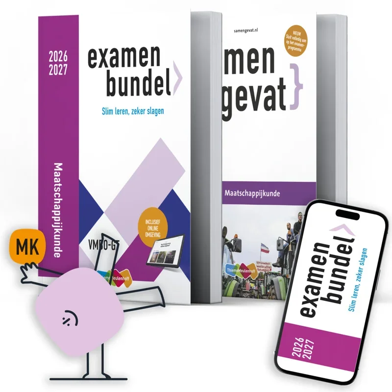 Examenbundel voordeelpakket vmbo-gt Maatschappijkunde 2026/2027