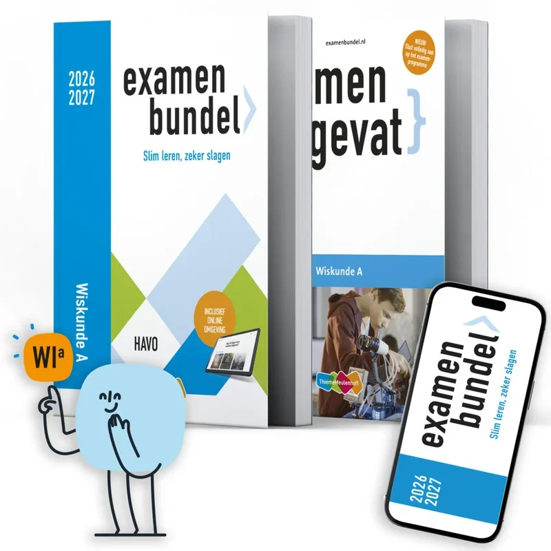 Examenbundel voordeelpakket havo Wiskunde A 2026/2027