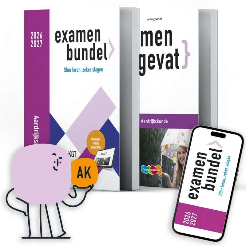 Examenbundel voordeelpakket vmbo-kgt Aardrijkskunde 2026/2027