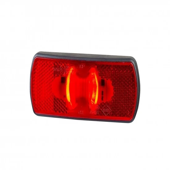LED markeringslicht neon rood | 12-24v | 50cm. kabel | MV-3300R