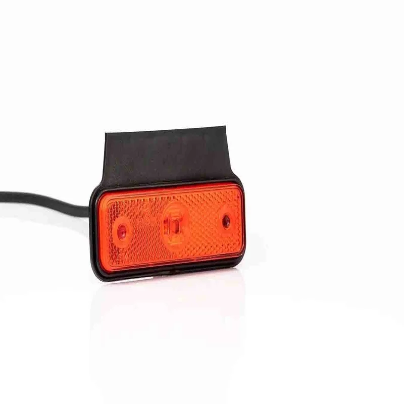 LED markeringslicht rood | 12-24v | 50cm. kabel | MV-2950R
