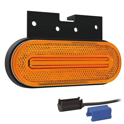 LED marker light amber | 12-24v | 0.75mm². connector | M10MV-760A