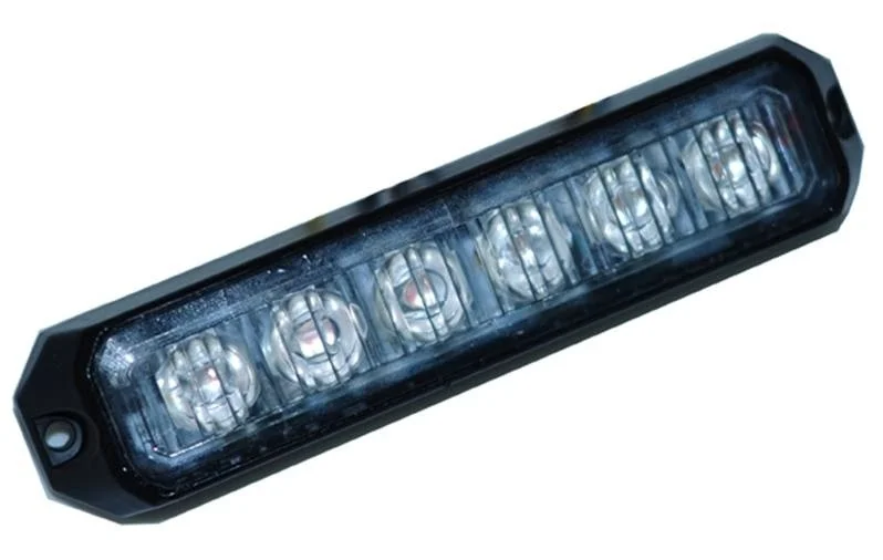 LED Flitser 6 LED | Amber | 12-24v | S07F6001.1