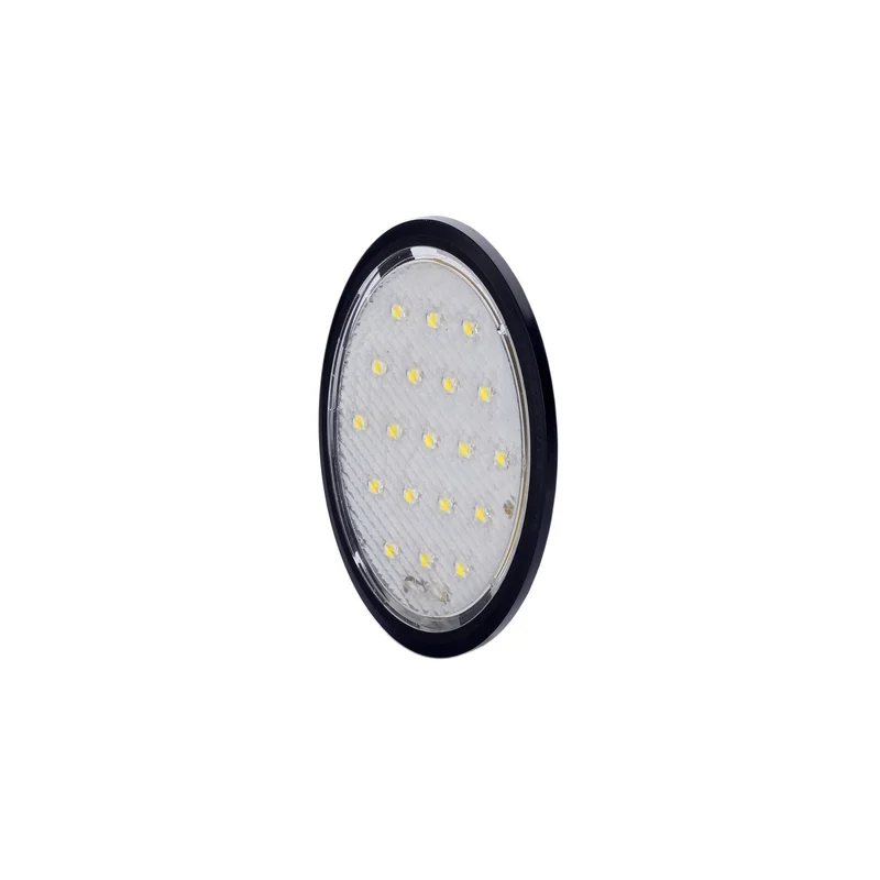 LED interieurlamp 85lm / 5000K / 12v / Zwart | BG-2120W-12V