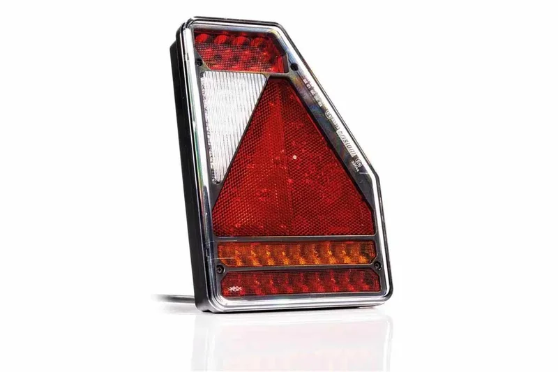 Right | LED Rear light triangle | 12v | 6-function | 1m. cable | VC-3302