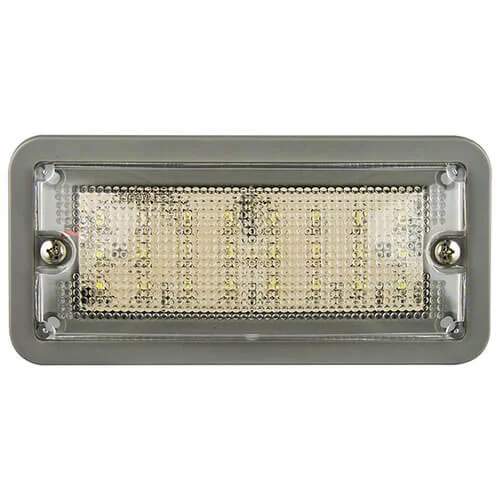 Illuminazione interna a LED | grigio | 24v | fanale bianca fredda | 148GW24