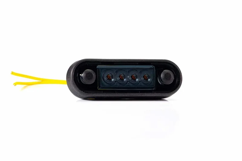 Indicatore luminoso scuro ambra | 12-24v | 0,15 m di cavo | MV-2400DA.1