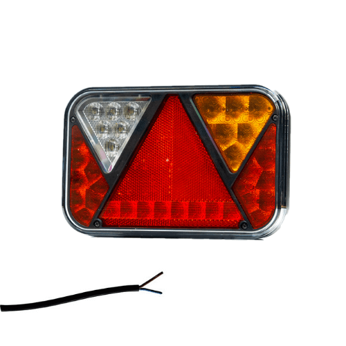 Right | LED Rear light with reversing light & license plate light | 12v | 100cm. cable | VC-2732