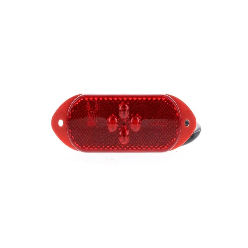 fanale di segnalazione a LED rossa ADR | 24v | 150cm. di cavo + 1,5mm². connettore | 104170