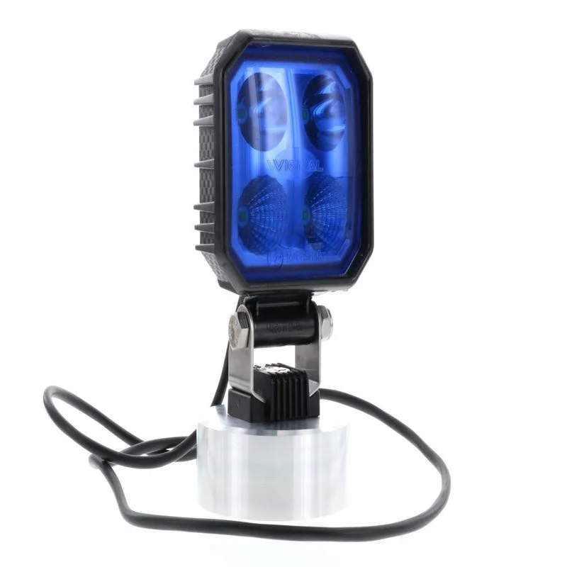 LED Carbonlux werklamp blauw 10-30v / 1000lm / IP69K / 150cm | D14553