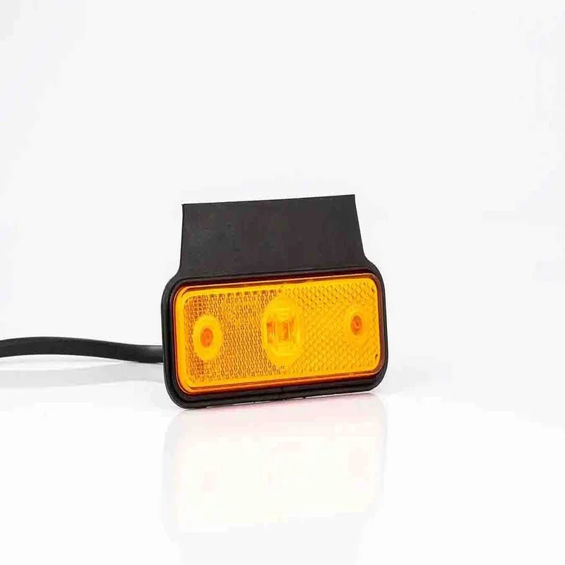 LED markeringslicht | amber | 12-24v | 50cm. kabel | 0,75mm. connector | MV-2960A