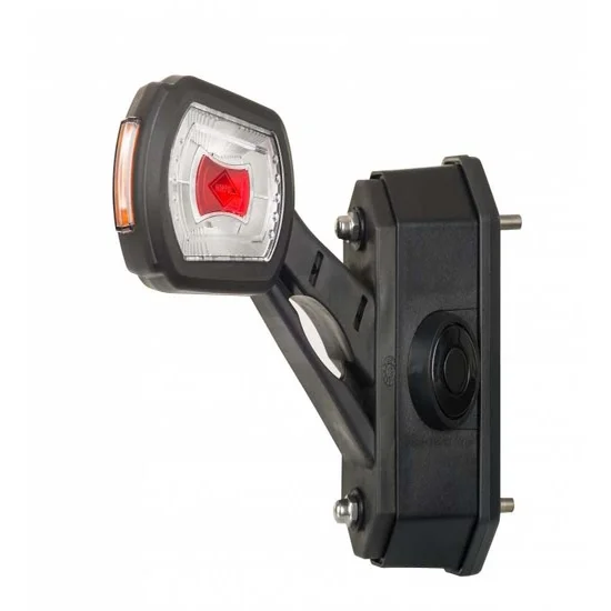 LED fanale anteriore sinistra con allarme rosso/bianco/ambra 12/24v | MBA-2731RWA