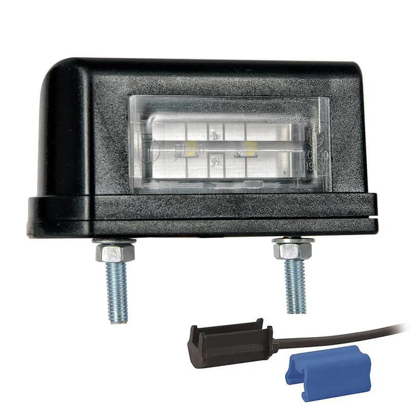 LED license plate light | 12-36v | with connector 0.75mm². | M10KV-310
