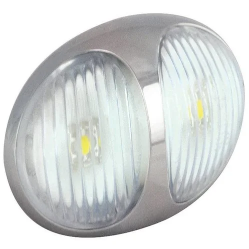 LED markeringslicht wit | 12-24v | 10cm. kabel | 37CWM2P