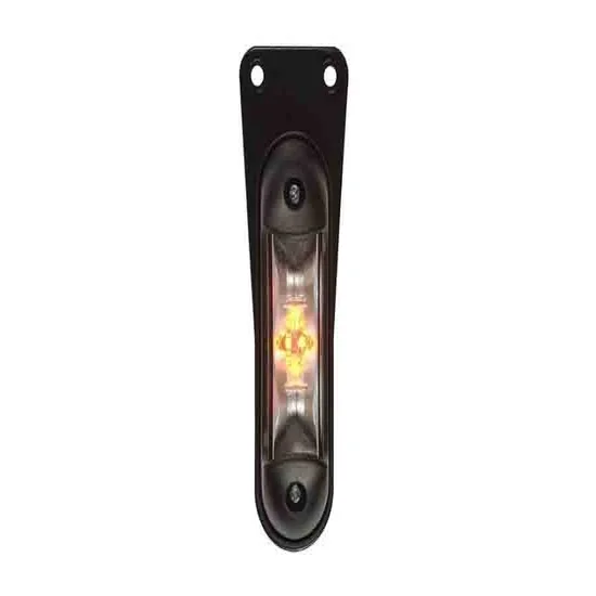 LED Begrenzungsleuchte rechts rot-weiss-amber 12-24v 50cm Kabel | MB-5350RWA