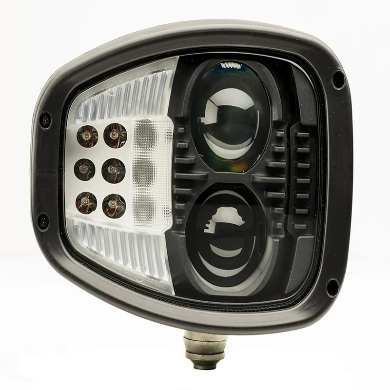LED headlight 12/24v right 6P DT-conn | D14325