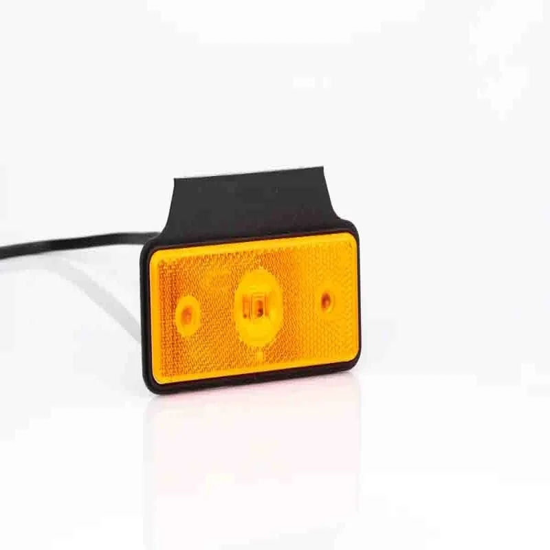 LED markeringslicht amber | 12-24v | 50cm. kabel | MV-5650A