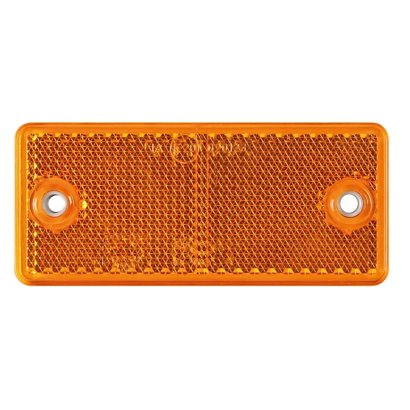 Amber reflector | 90 x 40mm. schroefbevestiging | VRF-501A