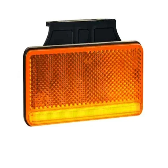 LED marker light neon amber with bracket | 12-24v | 50cm. cable | MV-3250HA