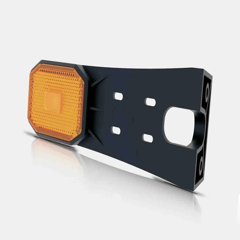 LED markeringslicht amber | 12-24v | schuif connector | MV-5790A