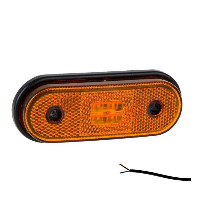 LED Markierungsleuchte Gelb 12-36 Volt 50cm Kabel | MV-1400A
