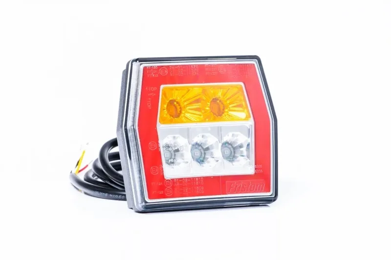 LED compact achterlicht zonder kentekenlicht | 12-36v | 100cm. kabel | V10C3-710