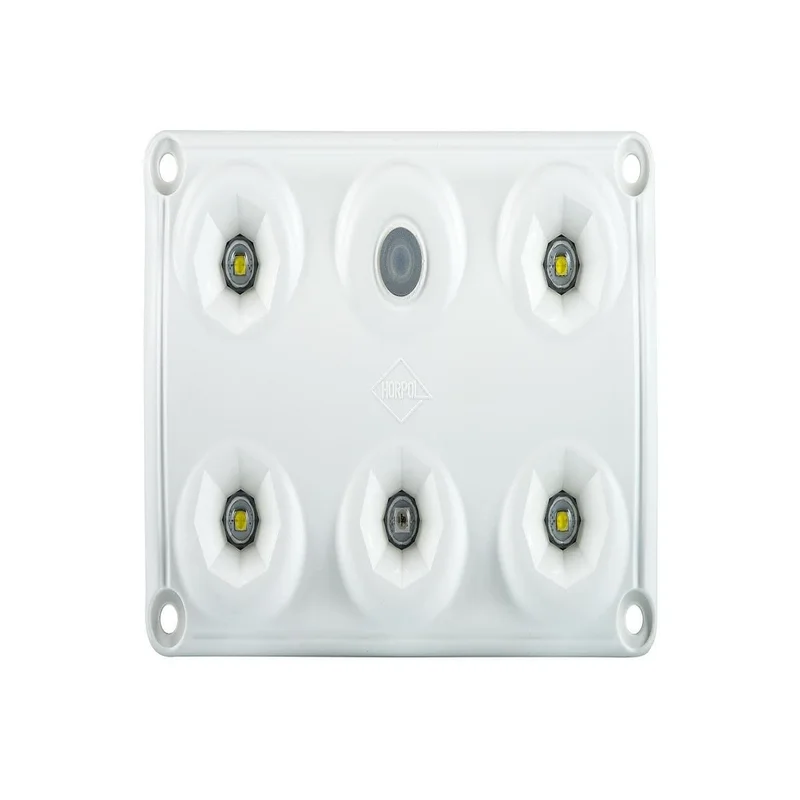 LED interieurlamp / Touch / Rood/wit / 5000K / 12/24v / IP65 | BTS-1500RW