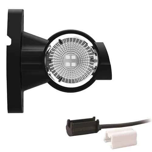 Sinistra | Lampada LED di larghezza | stelo corto | 12-24v | 1,5mm². connettore | M10BV-921RWA