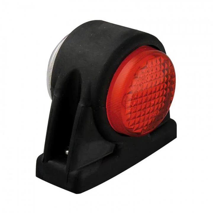 LED side marker light with short stem | 12-24v | 20cm. cable | 1004RWM