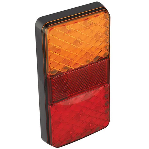LED compact rear light without license plate light | 12v | 40cm. cable | 150BARE