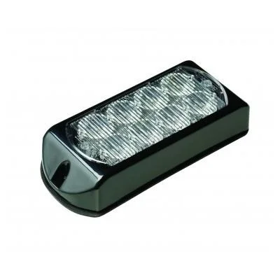 LED warning light 8 LEDs | white | 10-30v | LED8DVW