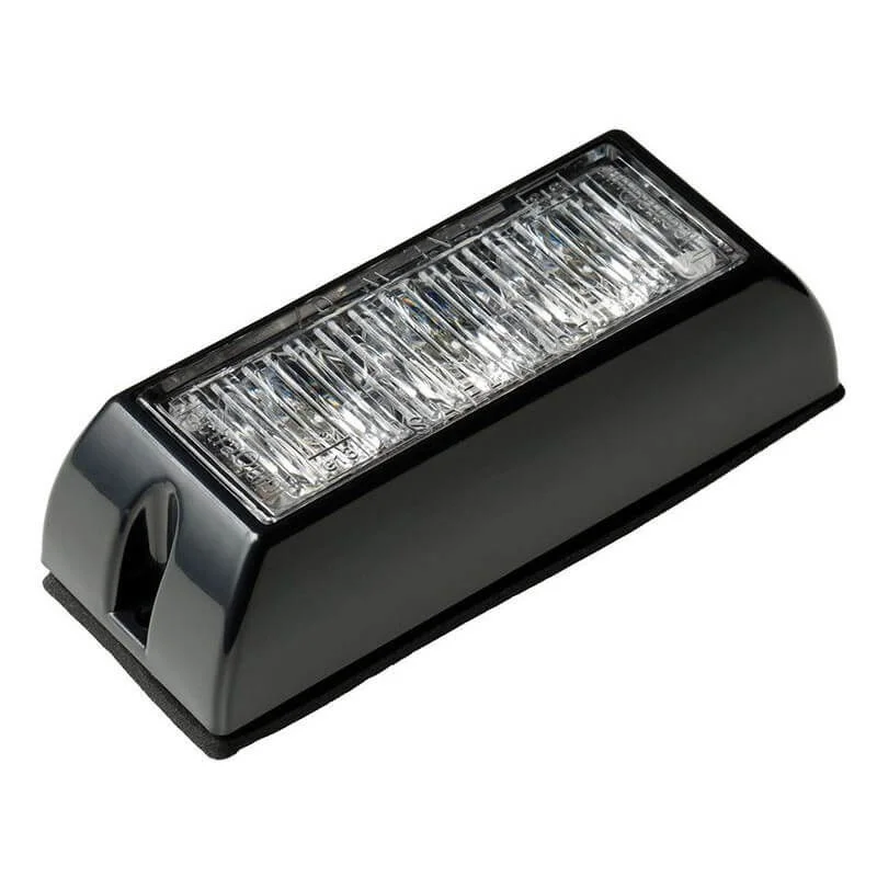 LED flitser 3 LED's | Rood | 10-30v | LED3DVR