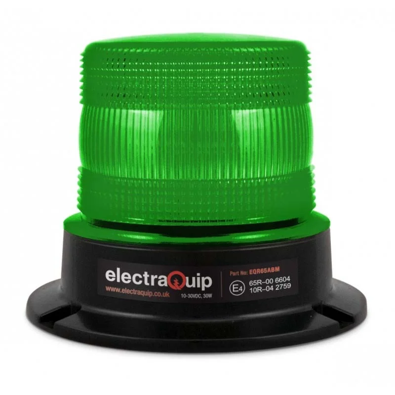 LED flash beacon green | 10-30v | R65 | EQR65GBM