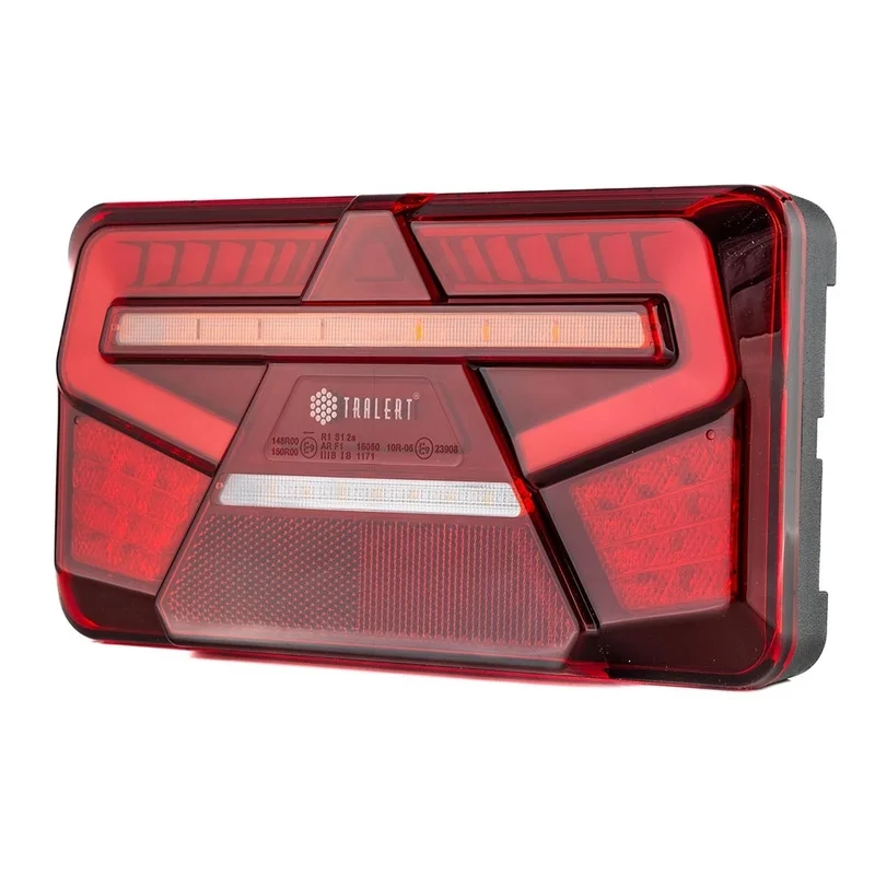 LED Neon rear light, (non-3-angle) left 12-24v 200cm cable | VC-6051