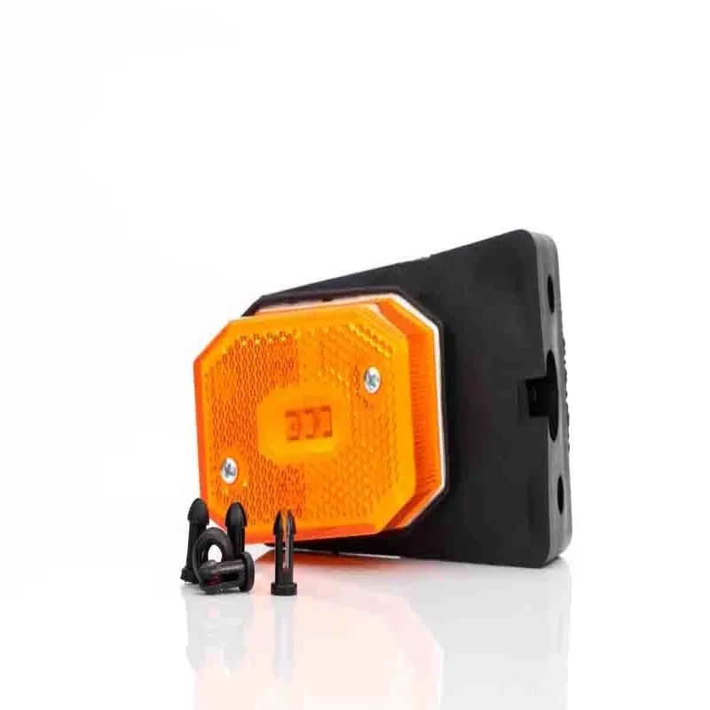 LED markeringslicht amber | 12-24v | 50cm. kabel | MV-2750A