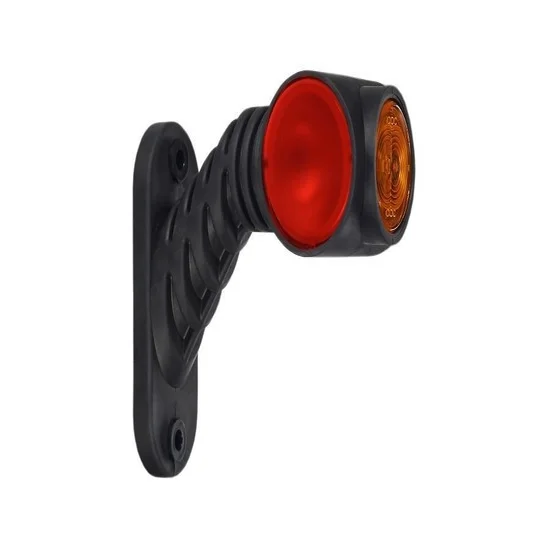 Droit | Lampe frontale LED rouge/blanc/ambre | 12-24v | 50cm. de cable | MB-4762RWA