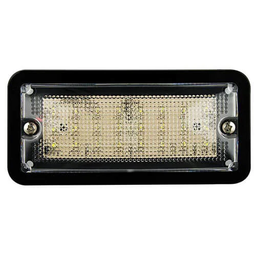 LED interior lighting | black | 24v | cold white light | 148BW24