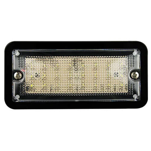 Illuminazione interna a LED | nero | 24v | fanale bianca fredda | 148BW24