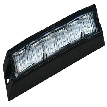 R65 Slimline LED-Taschenlampe | 6 LEDs | Bernstein | 10-30v | SLED6DVAR65