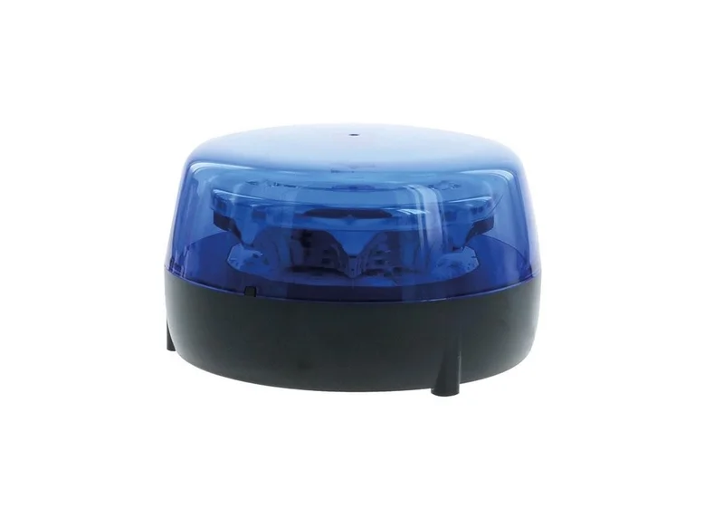 LED R65 Kennleuchte blau 12-24v 3-Schrauben Doppelblitz | 212170
