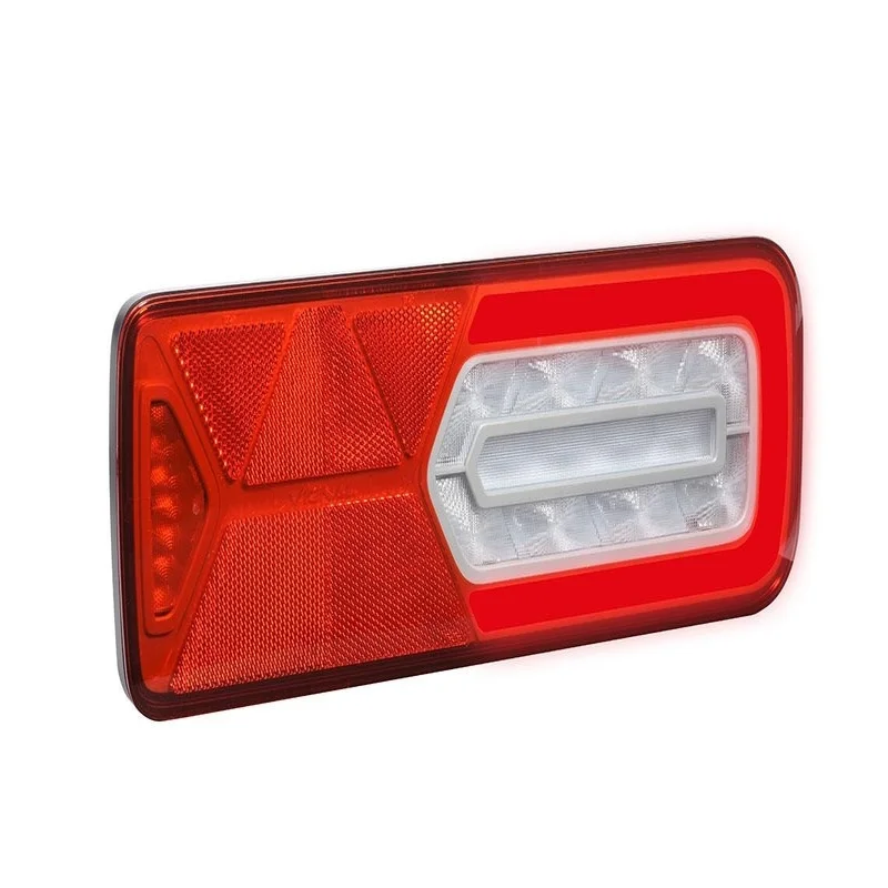 Right | LED Trailer rear light Glow LC12 | 12v | 7-PIN + 4x SuperSeal | 161430