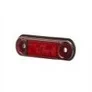 LED markeringslicht Rood | 12-24v | 50cm. kabel | MV-4300R