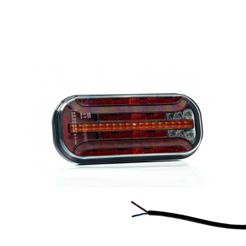 LED achterlicht | dynamisch knipperlicht | achteruitrijlicht | kentekenverlichting | 12-24v | VC-2330