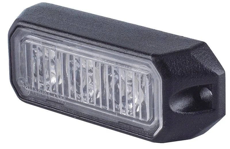 LED-Taschenlampe 3 LED Version Amber 12-24V | S07F3001.1