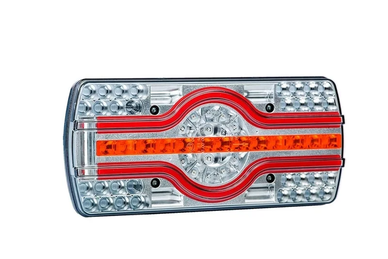 Right | LED Rear light | neon | license plate light | 12-36v | 50cm. cable | VC-3652